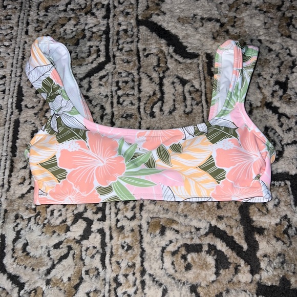Size small floral print in the colors pink green and orange from target. - Picture 1 of 3